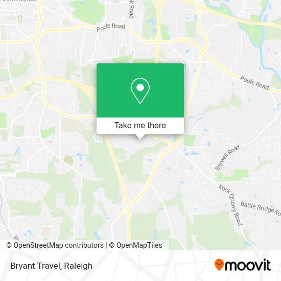Bryant Travel map