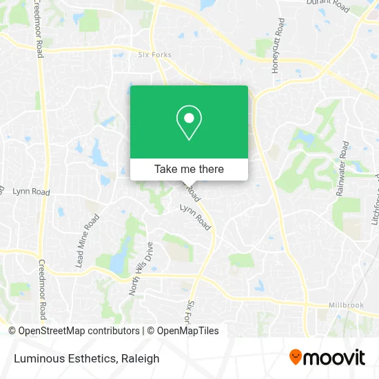 Luminous Esthetics map