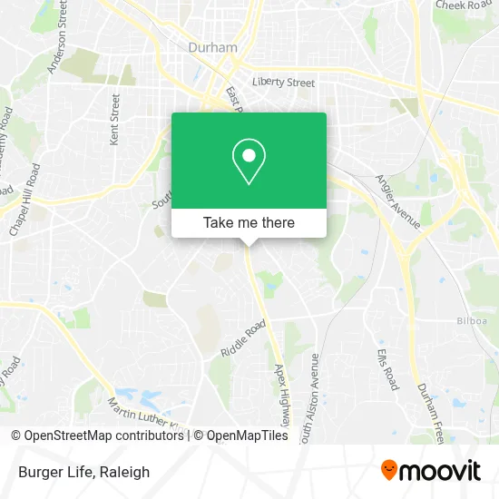 Burger Life map