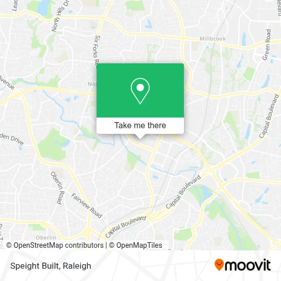 Speight Built map