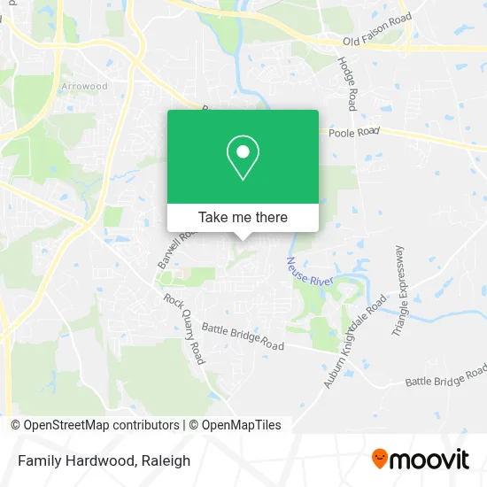Family Hardwood map