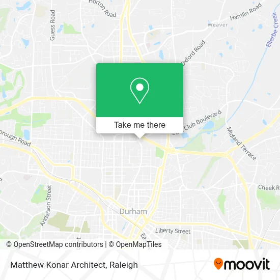 Matthew Konar Architect map