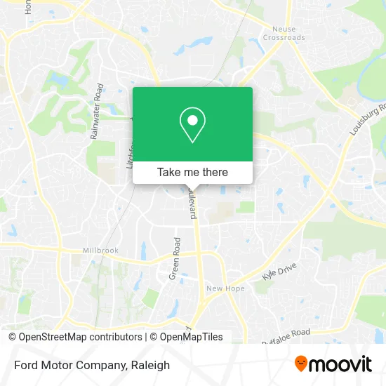 Ford Motor Company map