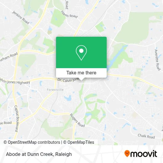 Abode at Dunn Creek map