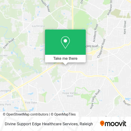 Divine Support Edge Healthcare Services map