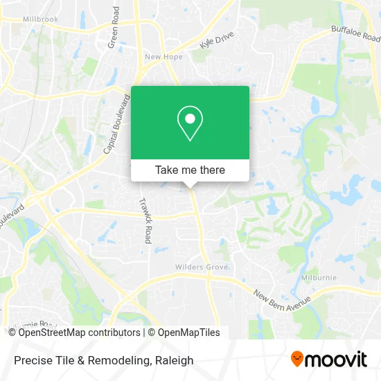 Precise Tile & Remodeling map