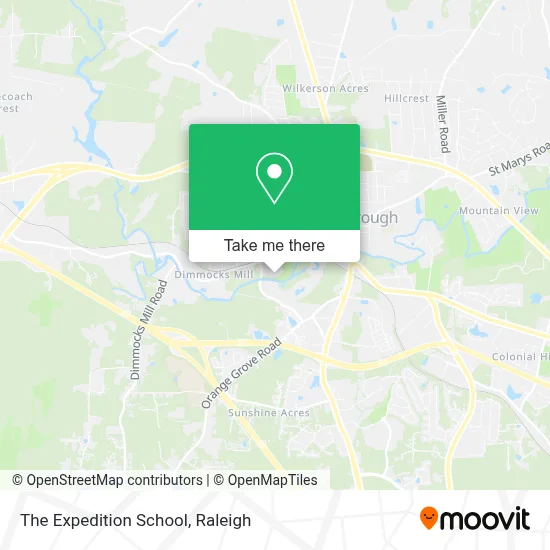 The Expedition School map
