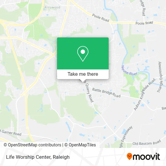Life Worship Center map