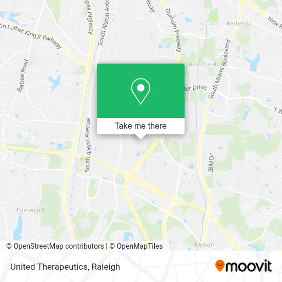 United Therapeutics map