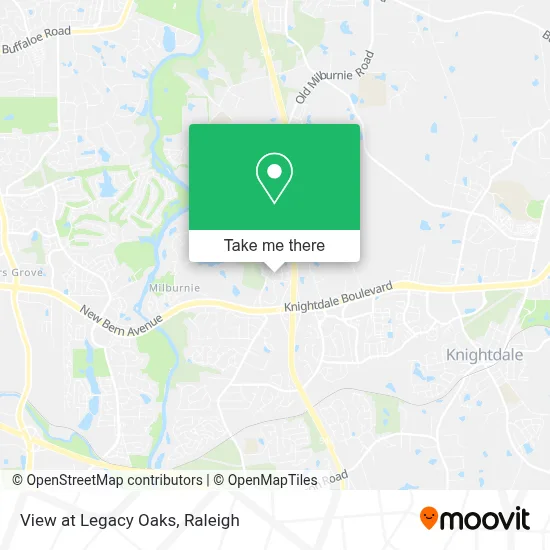 View at Legacy Oaks map