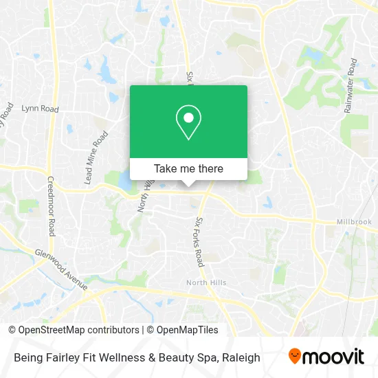 Being Fairley Fit Wellness & Beauty Spa map