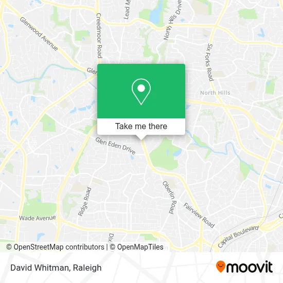 David Whitman map