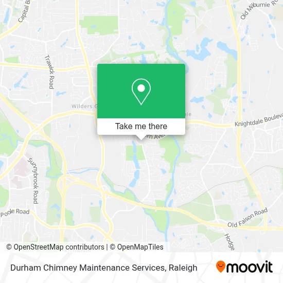 Durham Chimney Maintenance Services map