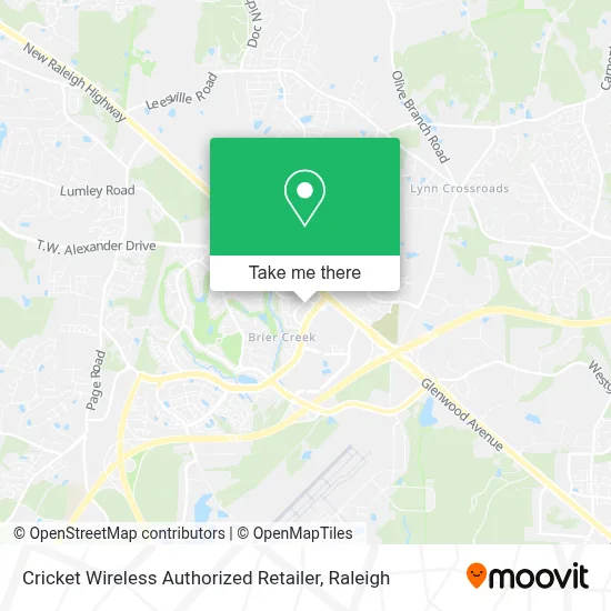 Cricket Wireless Authorized Retailer map