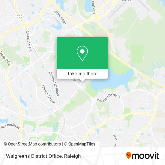 Walgreens District Office map