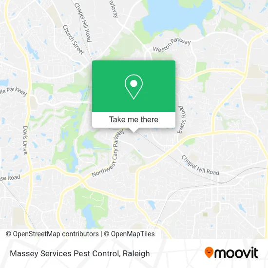 Massey Services Pest Control map