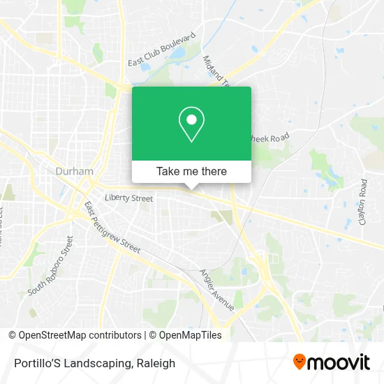 Portillo’S Landscaping map