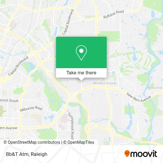 Bb&T Atm map