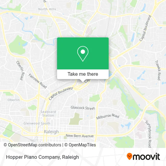 Hopper Piano Company map