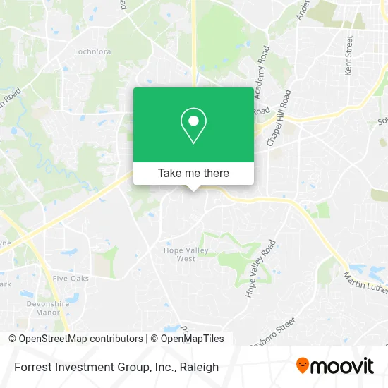 Forrest Investment Group, Inc. map
