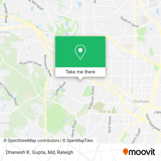 Dhanesh K. Gupta, Md map
