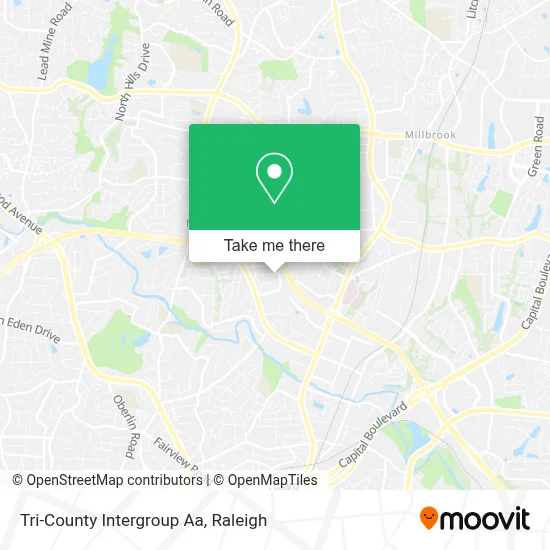 Tri-County Intergroup Aa map