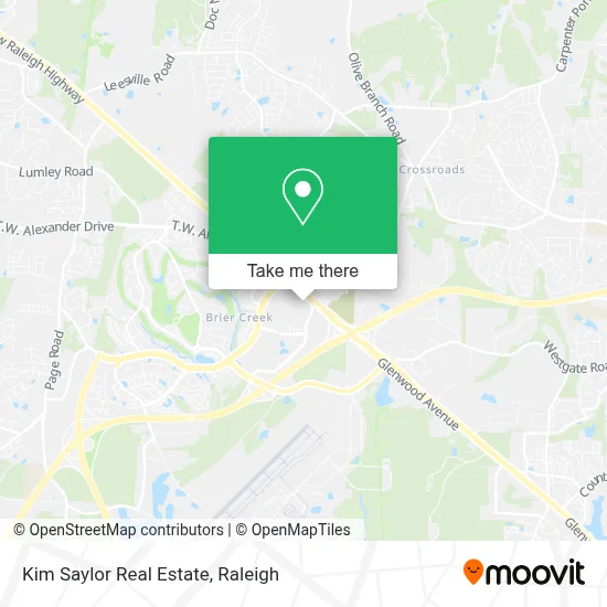 Kim Saylor Real Estate map