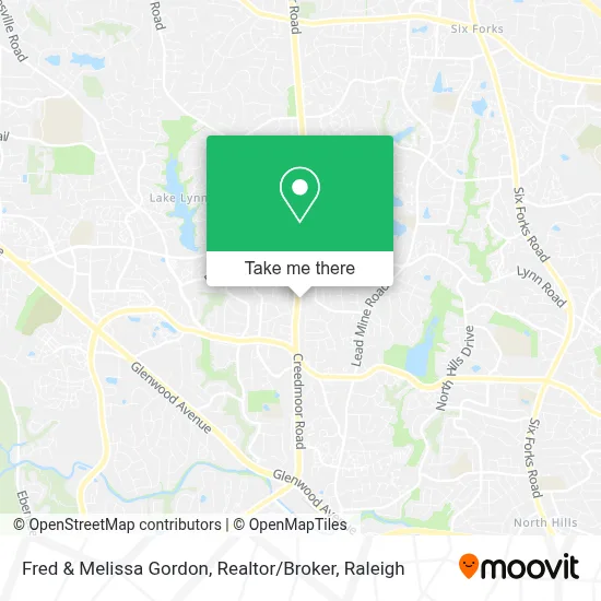 Fred & Melissa Gordon, Realtor / Broker map