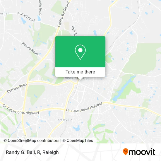 Mapa de Randy G. Ball, R