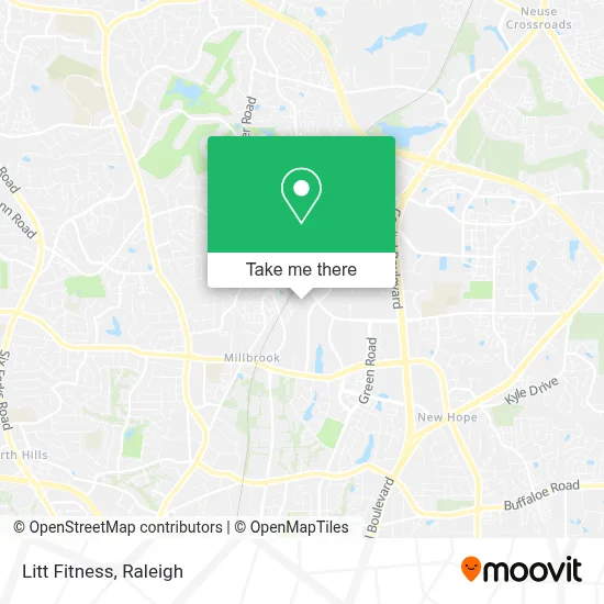 Litt Fitness map