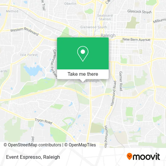 Event Espresso map