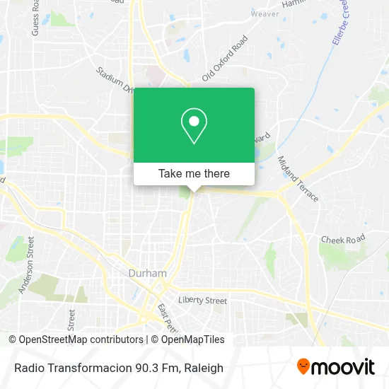 Radio Transformacion 90.3 Fm map