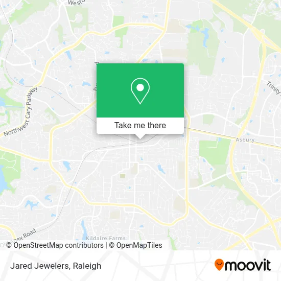 Jared Jewelers map