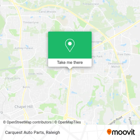 Carquest Auto Parts map