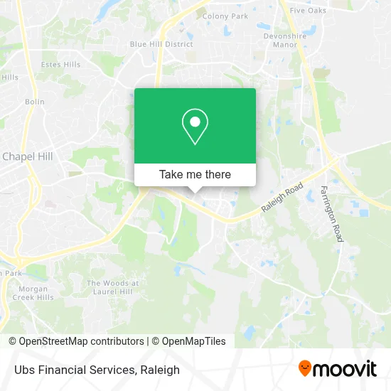 Ubs Financial Services map