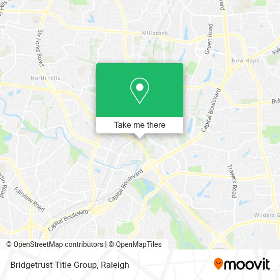 Bridgetrust Title Group map