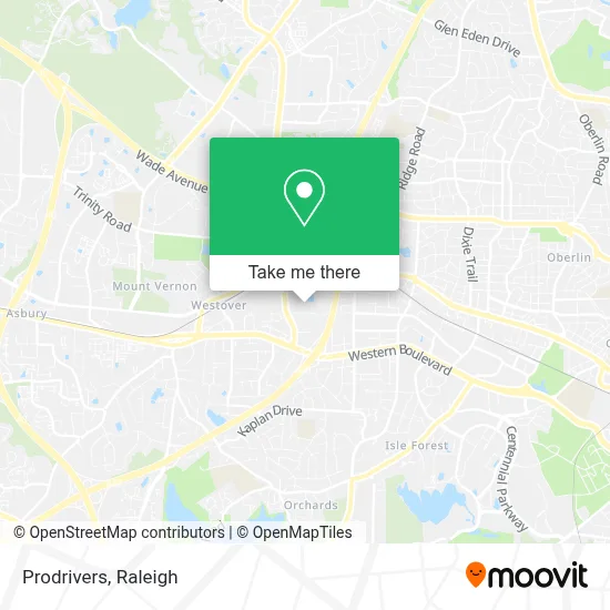 Prodrivers map