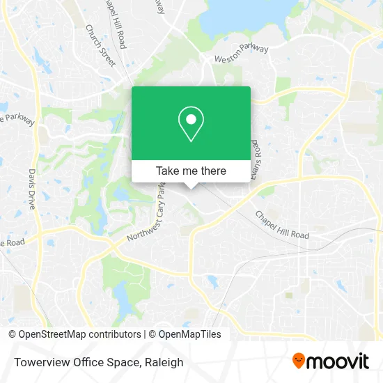 Towerview Office Space map