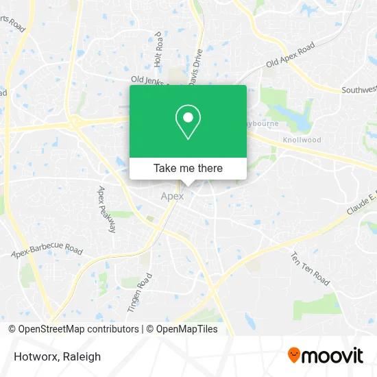 Hotworx map