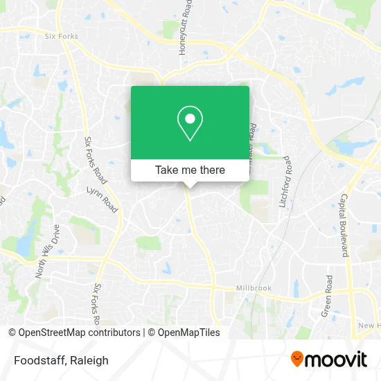 Foodstaff map
