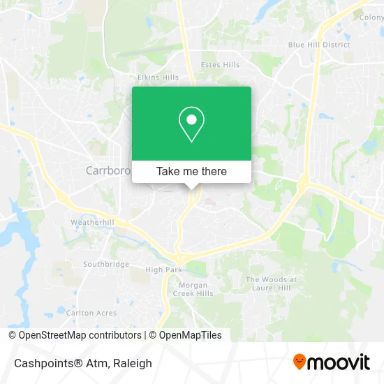 Cashpoints® Atm map