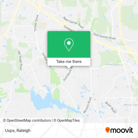 Usps map
