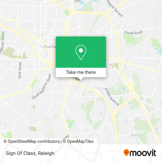 Sign Of Class map