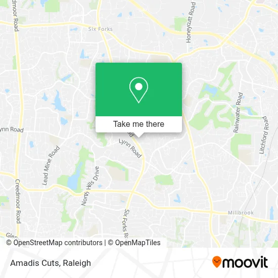 Amadis Cuts map