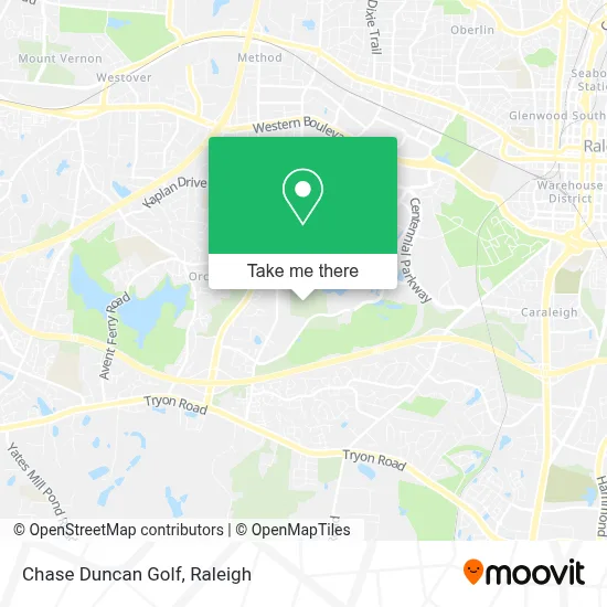 Chase Duncan Golf map