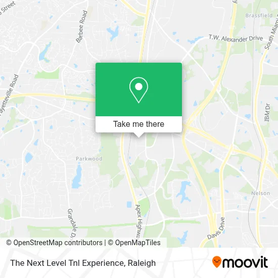 The Next Level Tnl Experience map