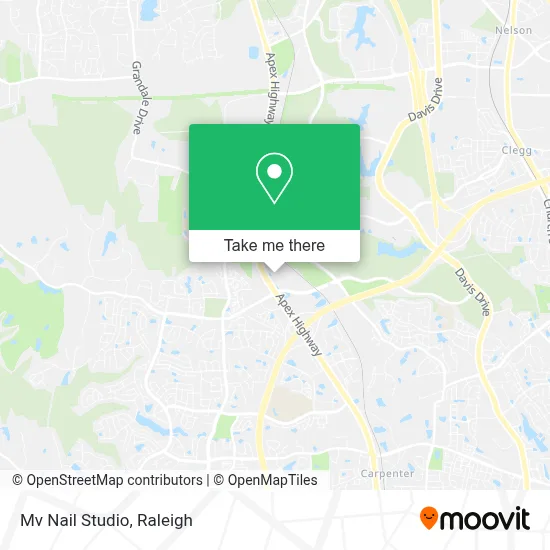 Mv Nail Studio map
