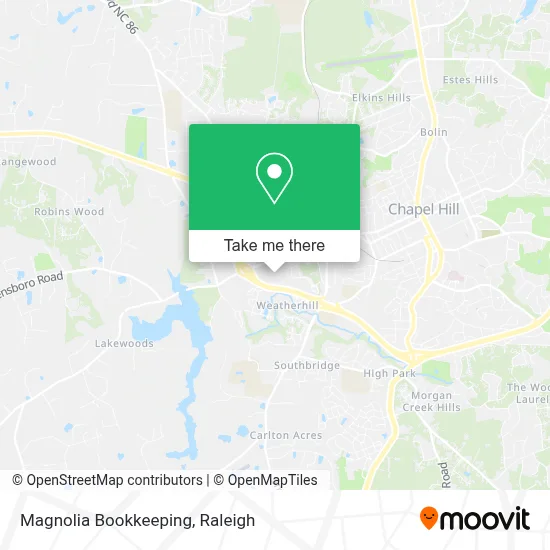 Magnolia Bookkeeping map