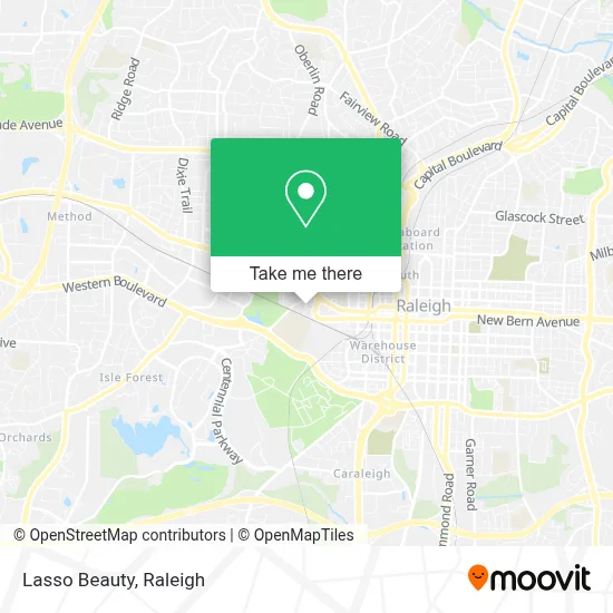 Lasso Beauty map