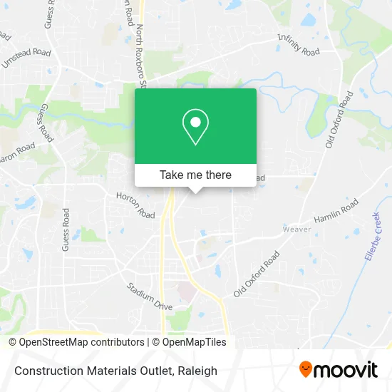 Construction Materials Outlet map